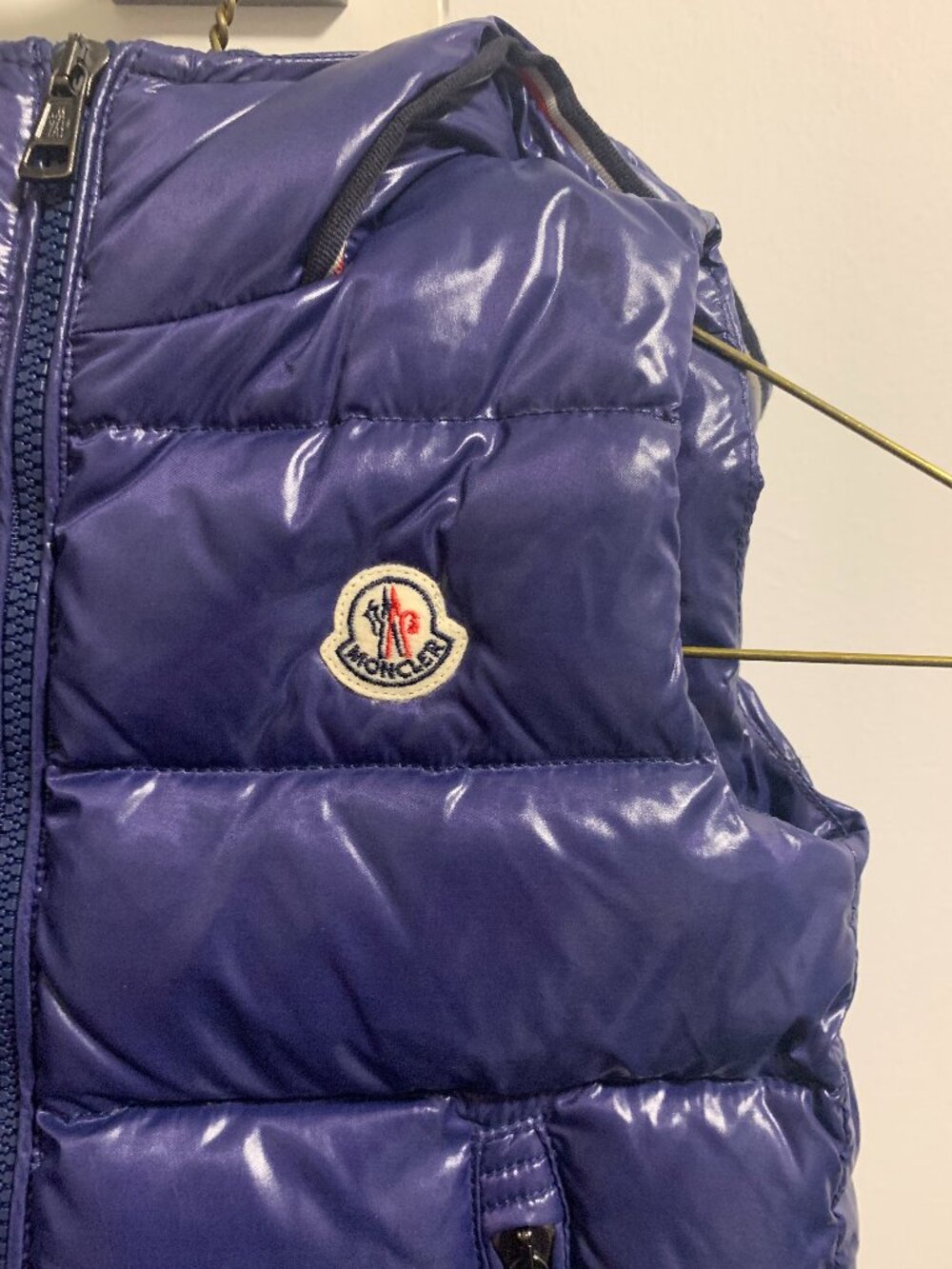 Moncler Boy's WInter Puffer Vest Navy Blue Size 3